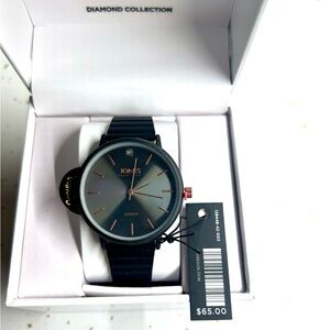 Jones Black Diamond Collection Watch